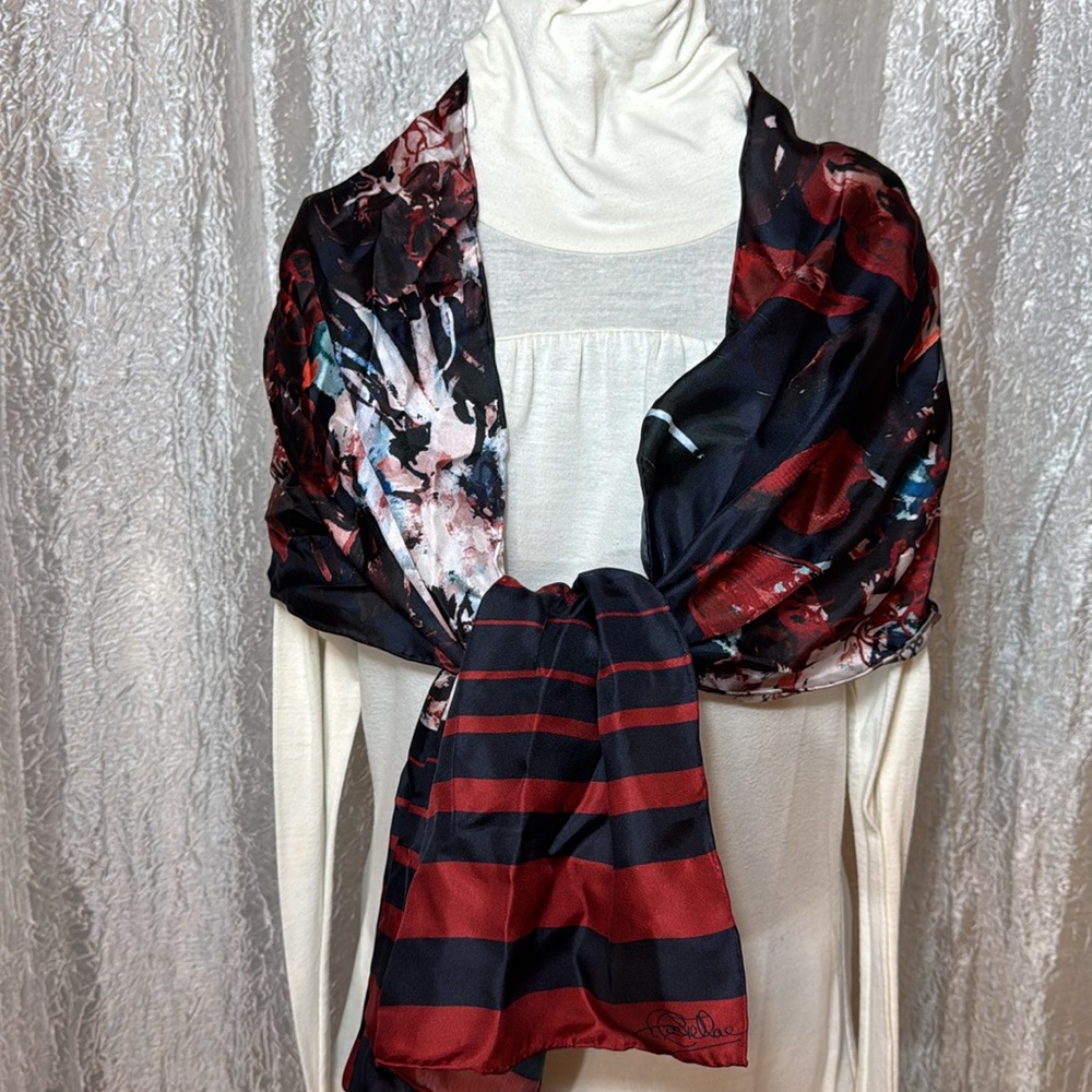 PAUL COSTELLOE 100% silk scarf